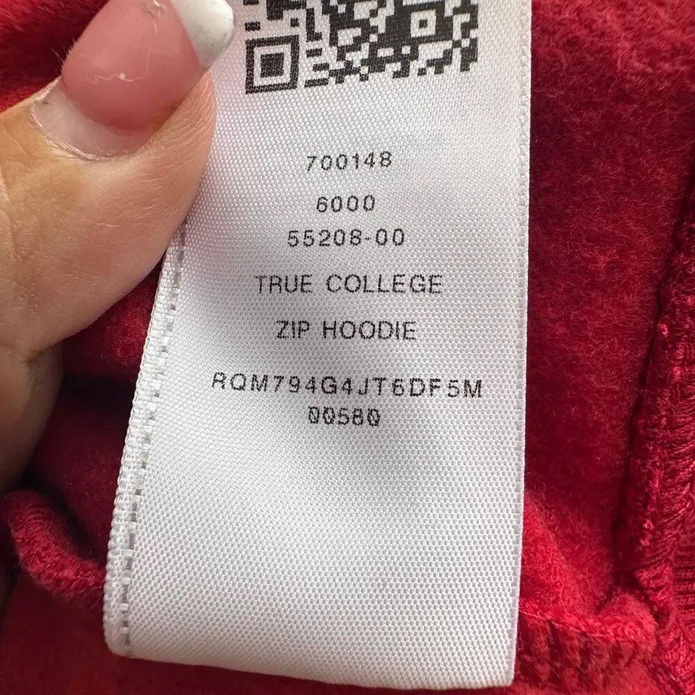 True Religion $120 College Graphic Full Zip Hoodie XL NEW
